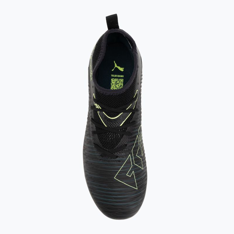 PUMA Future 8 Match FG/AG Jr children's football boots puma black/fizzy light/green terrain 5