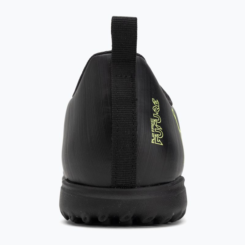 PUMA Future 8 Play TT Jr children's football boots puma black/fizzy light/green terrain 6