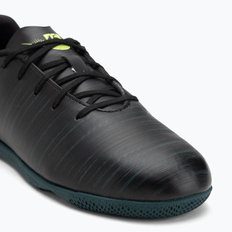 PUMA Future 8 Play It Jr children's football boots puma black/fizzy light/green terrain 7