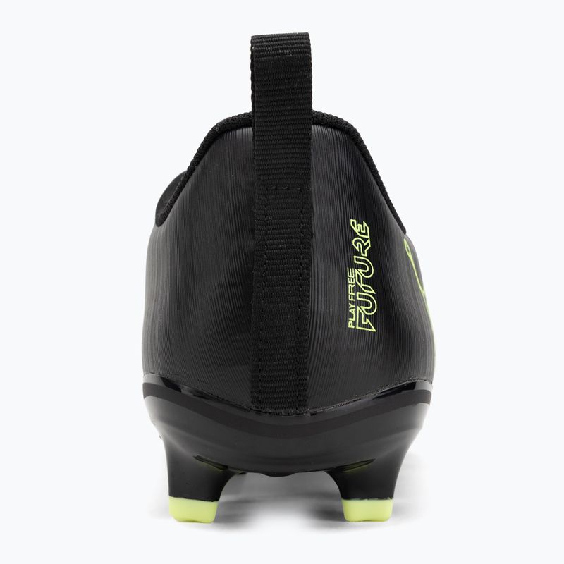 PUMA Future 8 Play FG/AG Jr children's football boots puma black/fizzy light/green terrain 6