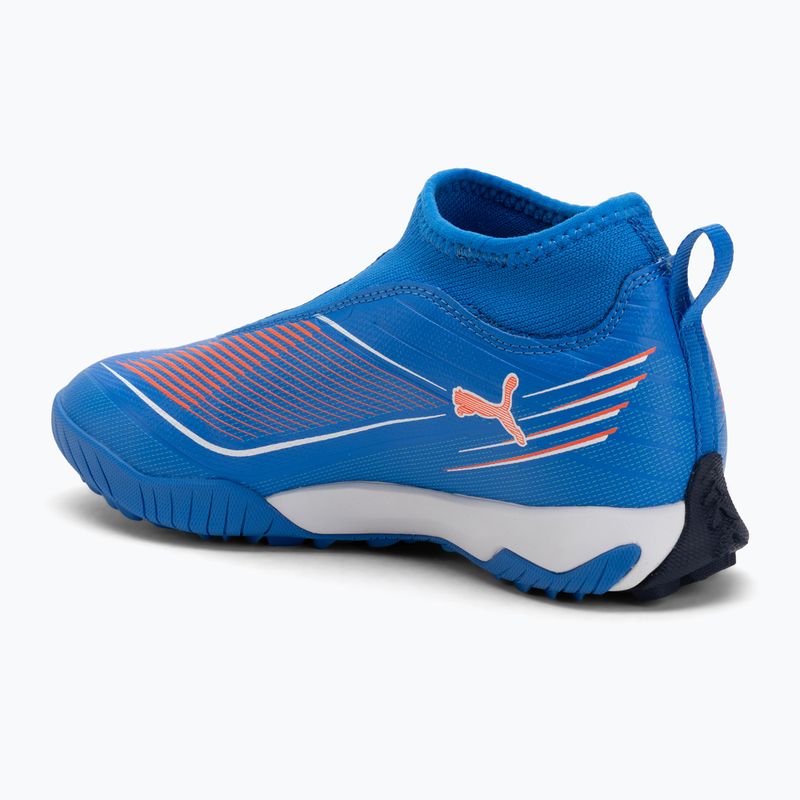 PUMA Ultra 6 Match+ LL TT + Mid Jr children's football boots ultra blue/puma white/glowing red 3