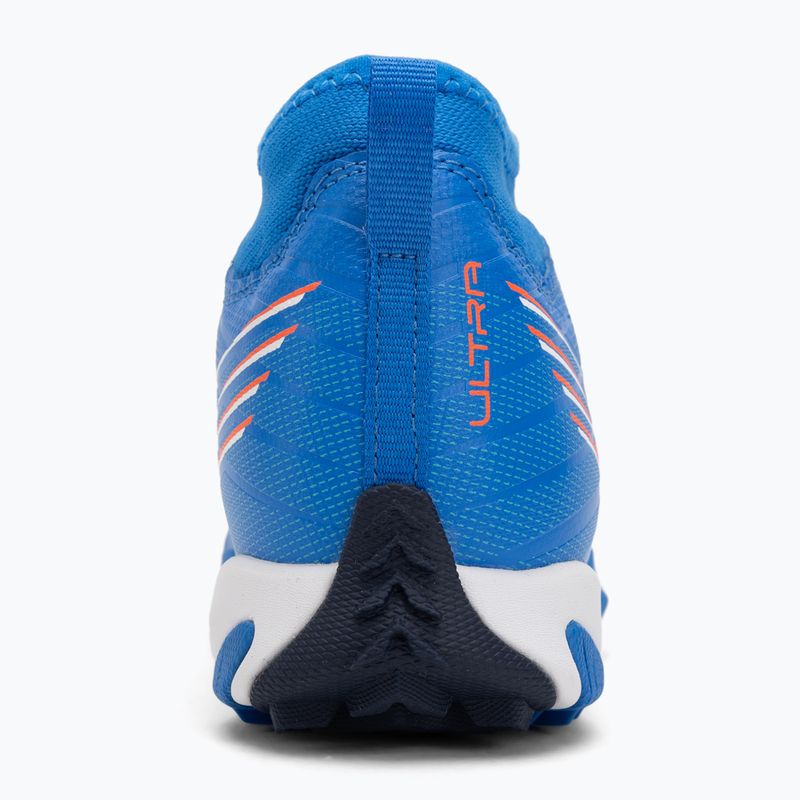 PUMA Ultra 6 Match+ LL TT + Mid Jr children's football boots ultra blue/puma white/glowing red 6