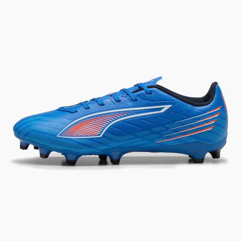 Men's football boots PUMA Ultra 6 Play FG/AG ultra blue/puma white/glowing red 8