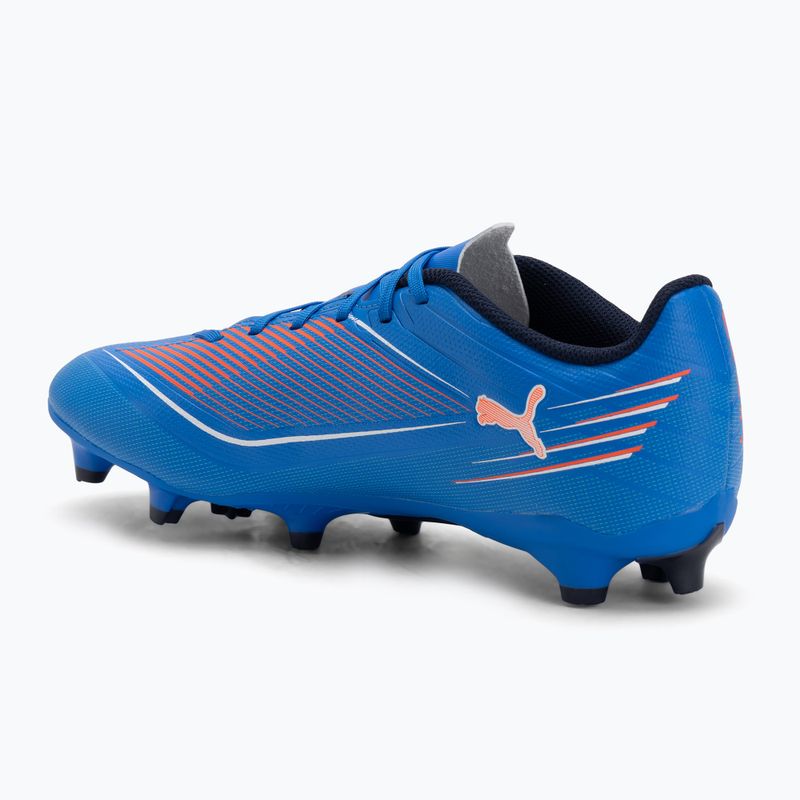 Men's football boots PUMA Ultra 6 Play FG/AG ultra blue/puma white/glowing red 3