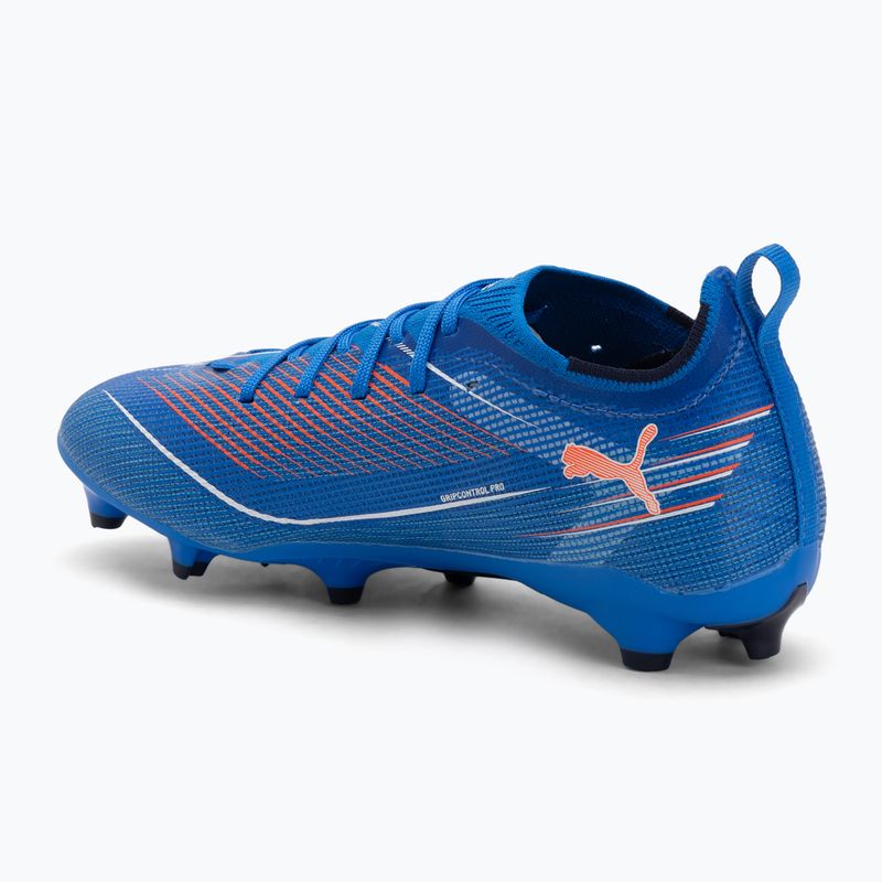 PUMA Ultra 6 Pro FG/AG Jr children's football boots ultra blue/puma white/glowing red 3