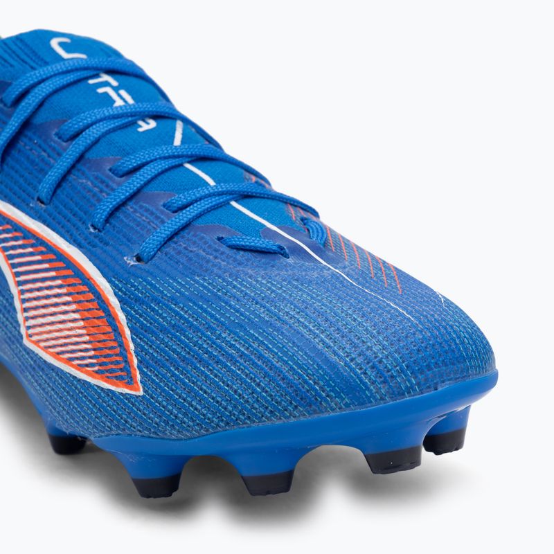 PUMA Ultra 6 Pro FG/AG Jr children's football boots ultra blue/puma white/glowing red 7