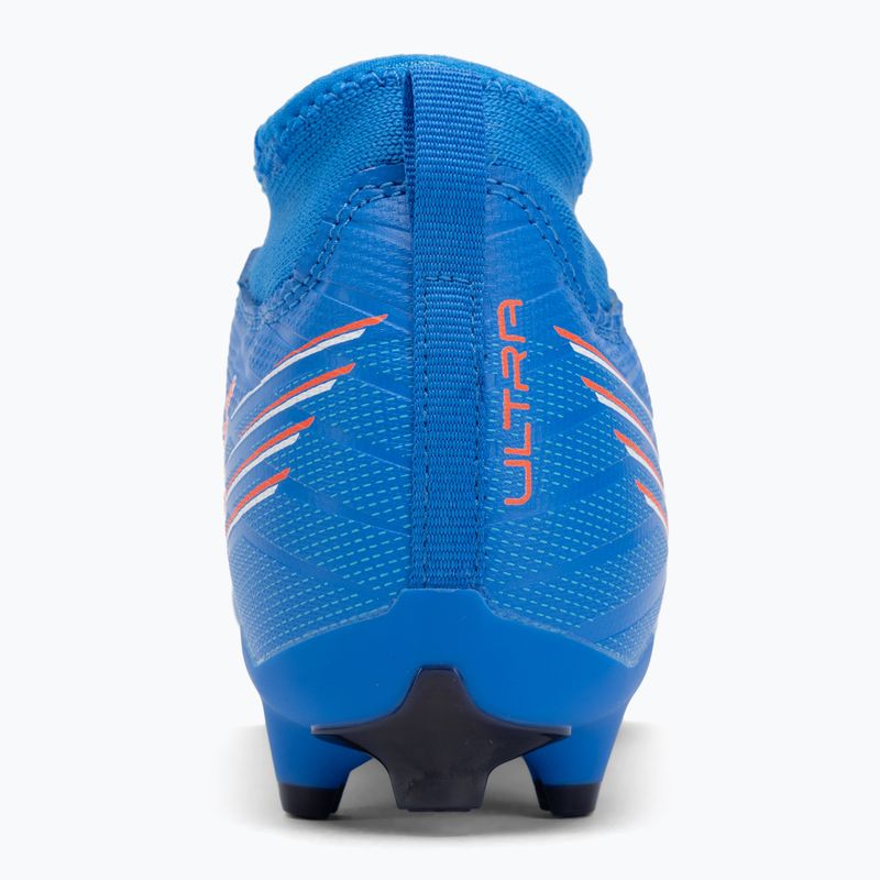 PUMA Ultra 6 Match+ LL FG/AG Jr children's football boots ultra blue/puma white/glowing red 6