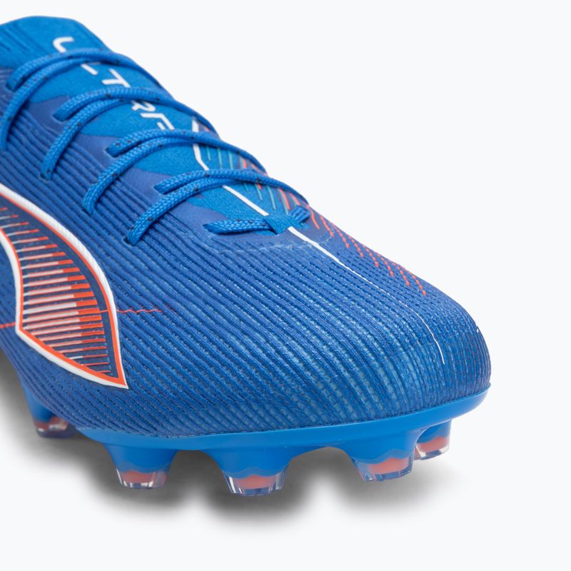 PUMA men's football boots Ultra 6 Ultimate FG ultra blue/puma white/glowing red 7