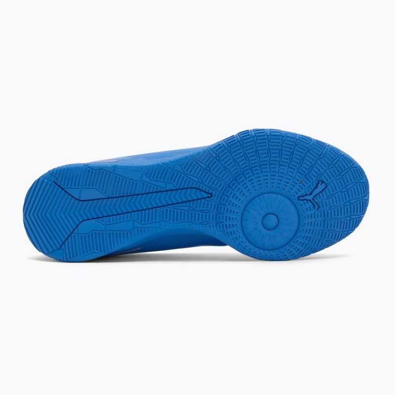 PUMA Ultra 6 Play It Jr children's football boots ultra blue/puma white/glowing red 4