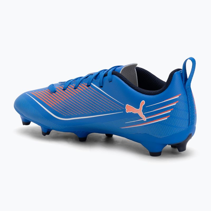 PUMA Ultra 6 Play FG/AG Jr children's football boots ultra blue/puma white/glowing red 3