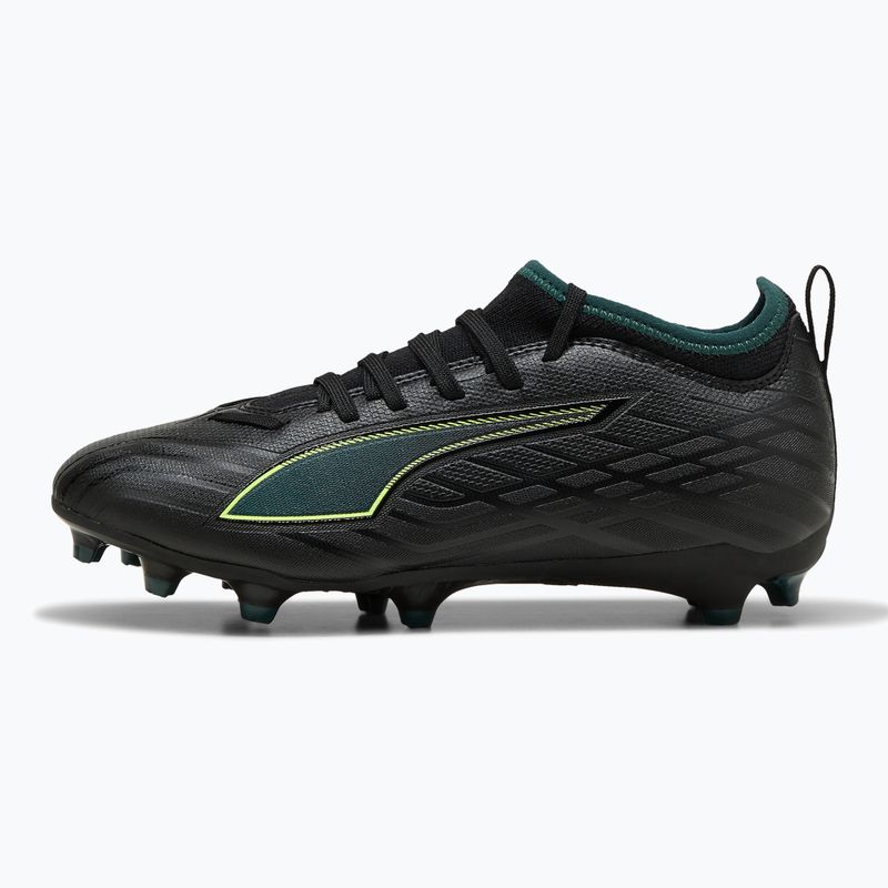 PUMA Ultra 6 Match FG/AG Jr children's football boots puma black/fizzy light/green terrain 8
