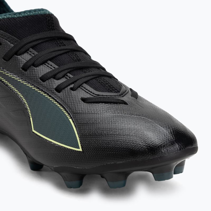 PUMA Ultra 6 Match FG/AG Jr children's football boots puma black/fizzy light/green terrain 7