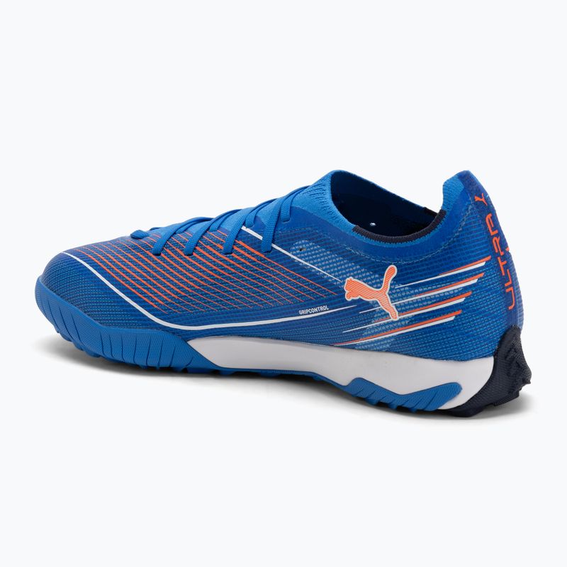 PUMA Ultra 6 Match TT men's football boots ultra blue/puma white/glowing red 3