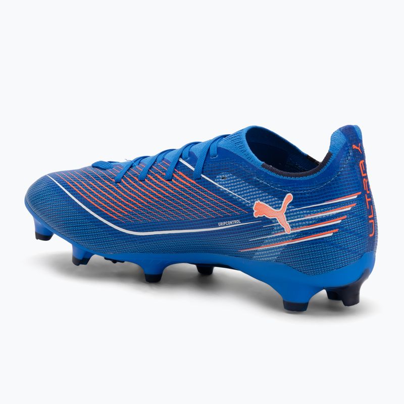 PUMA men's football boots Ultra 6 Match FG/AG ultra blue/puma white/glowing red 3