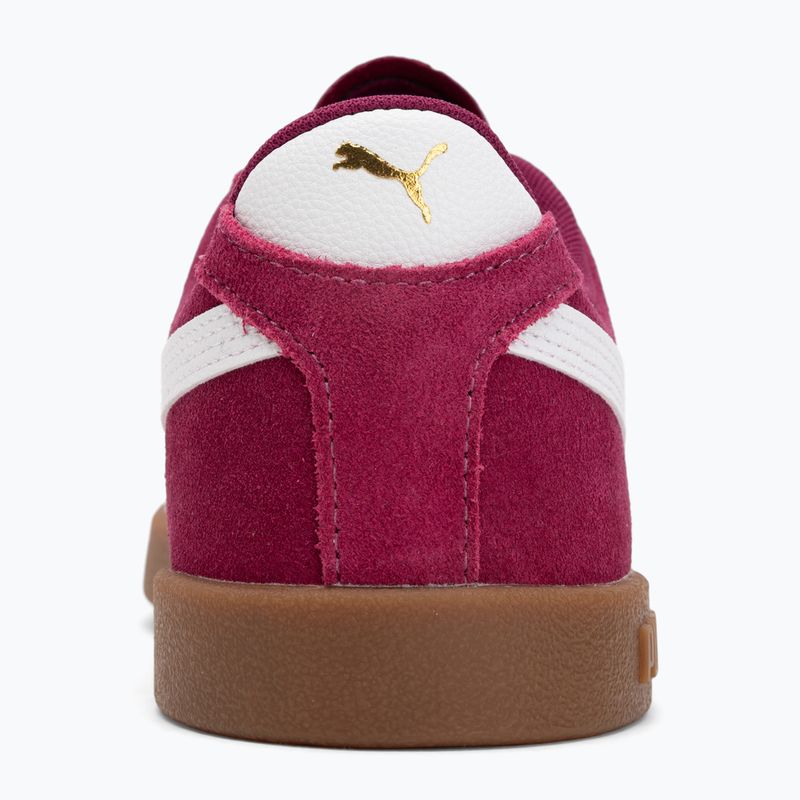 PUMA Club II berry/puma white/puma gold shoes 5