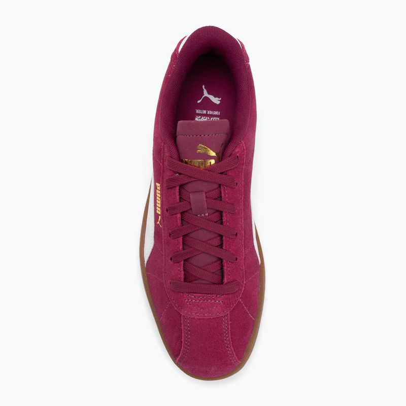 PUMA Club II berry/puma white/puma gold shoes 6