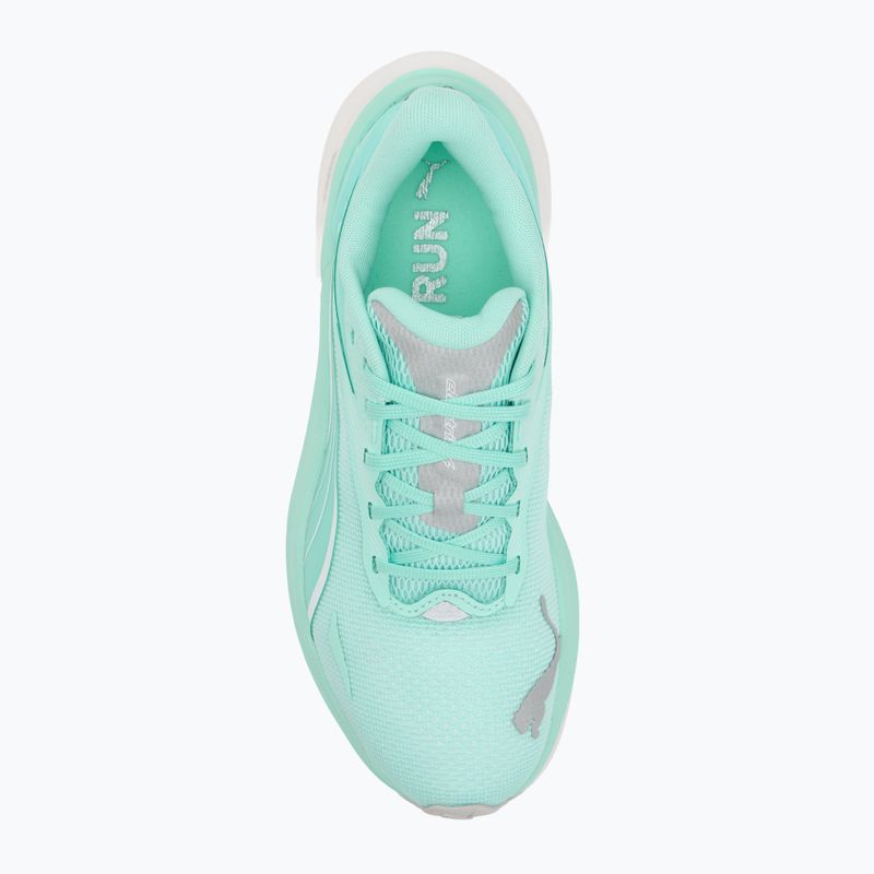 Women's running shoes PUMA Electrify Nitro 4 mint melt/puma white 5