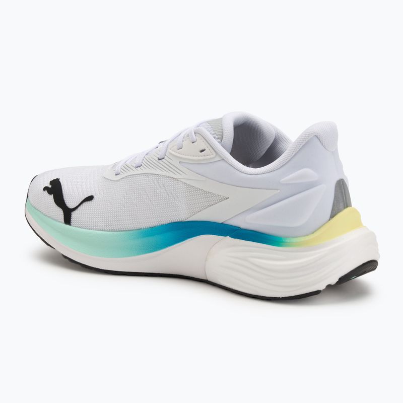 Men's running shoes PUMA Electrify Nitro 4 puma white/mint melt/speed blue 3