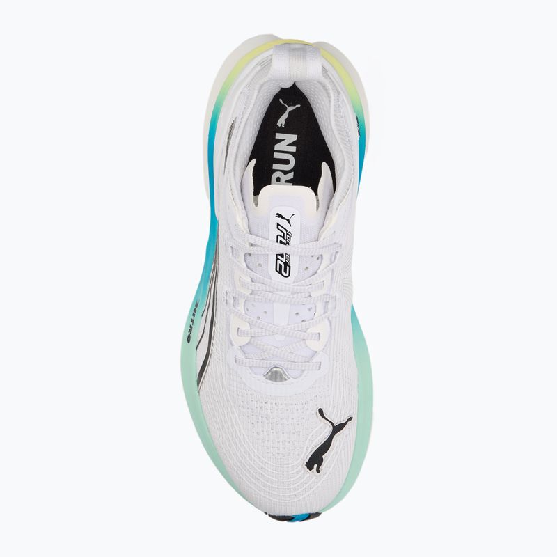 Men's running shoes PUMA ForeverRun Nitro 2 puma white/speed blue 5