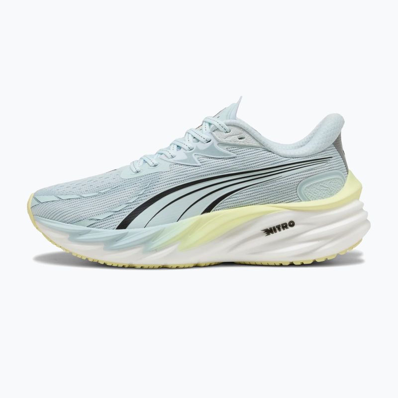 Women's running shoes Puma Velocity Nitro 4 sea glass / gold moon 8