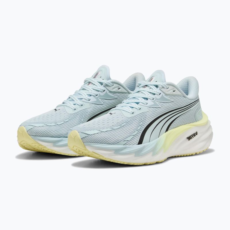 Women's running shoes Puma Velocity Nitro 4 sea glass / gold moon 11