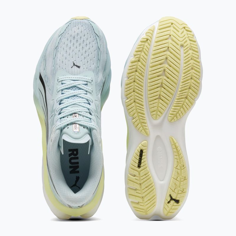 Women's running shoes Puma Velocity Nitro 4 sea glass / gold moon 12