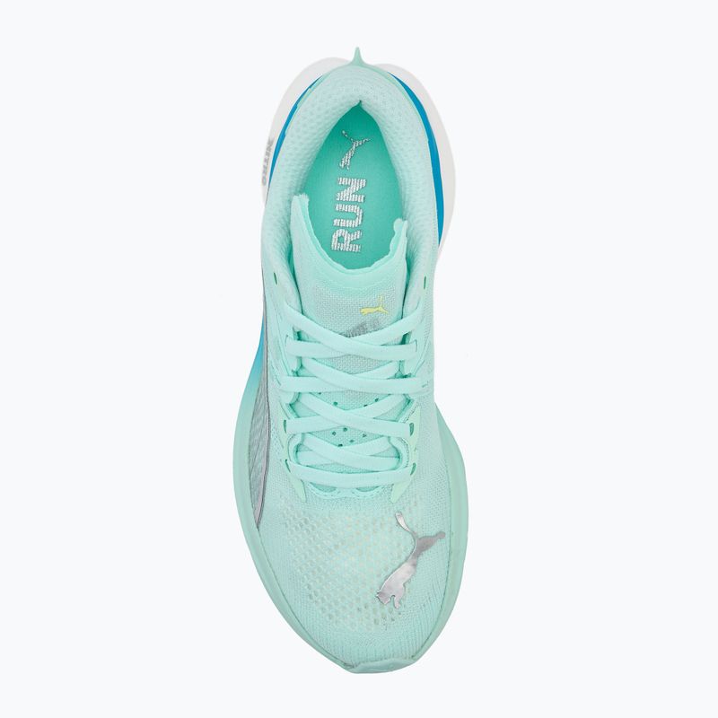 Women's running shoes PUMA Deviate Nitro 3 mint melt/speed blue 5