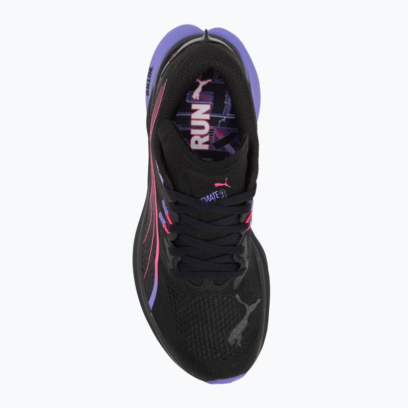 Women's running shoes PUMA Deviate Nitro 3 Digitokyo puma black / fluro pink pes 5