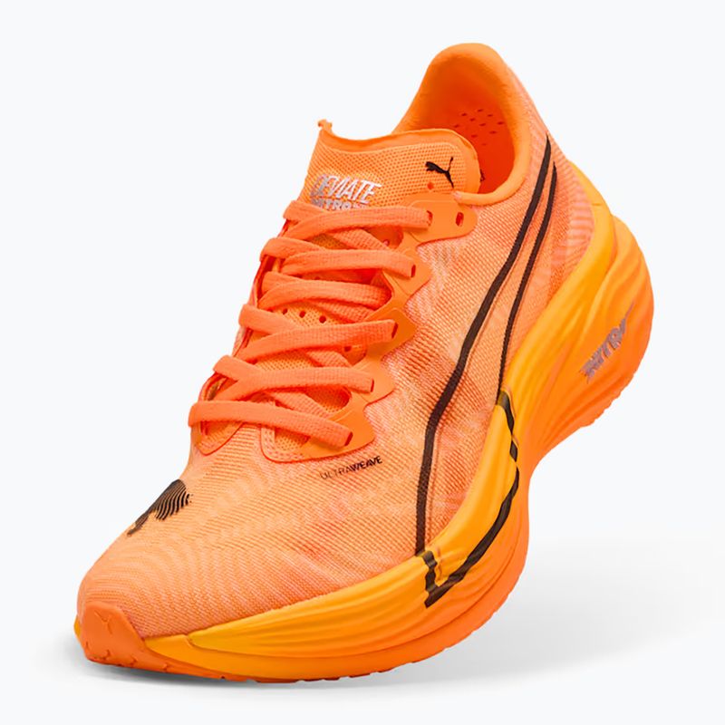 Women's running shoes PUMA Deviate Nitro Elite 3 heat fire/puma black 8
