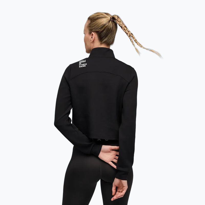 Women's sweatshirt Puma Hyrox Cloudspun 1/4 Zip puma black 3