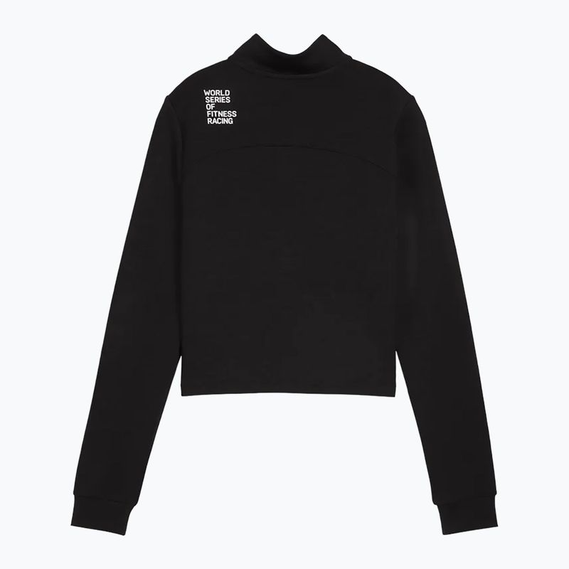 Women's sweatshirt PUMA x HYROX Cloudspun 1/4 Zip puma black 6