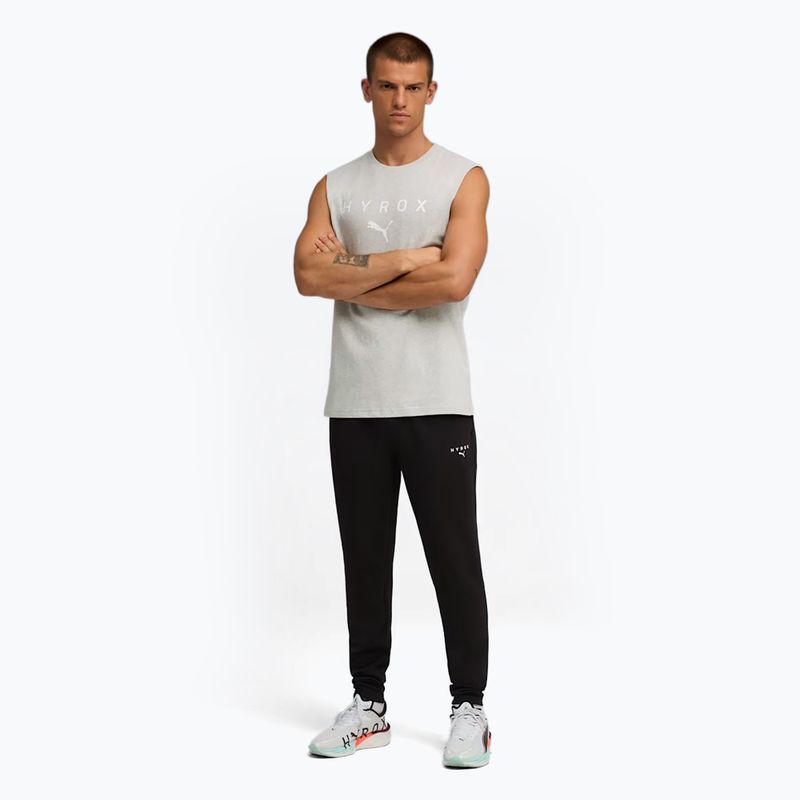 Men's training T-shirt PUMA x HYROX Cutoff Tank gray 2