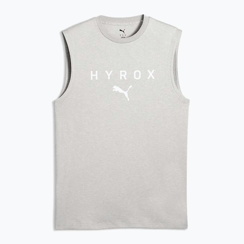 Men's training T-shirt PUMA Hyrox Cutoff Tank gray 4