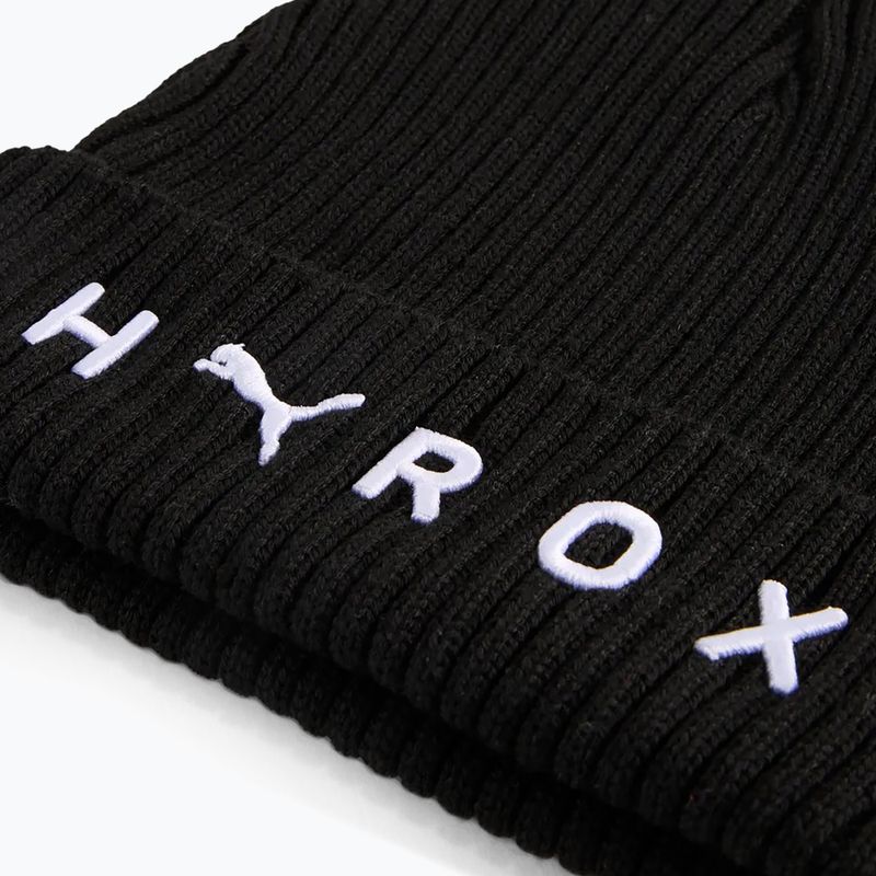 PUMA x HYROX Mid Crown Beanie winter hat black 3