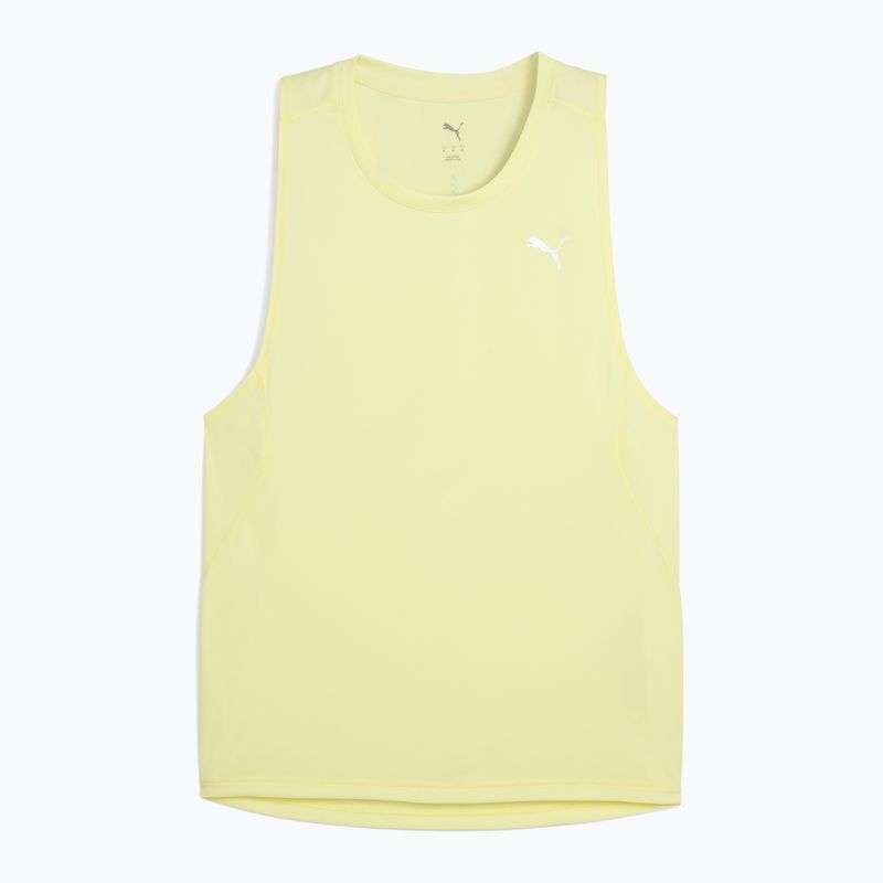 Men's running T-shirt PUMA Velocity Tank Poly gold moon