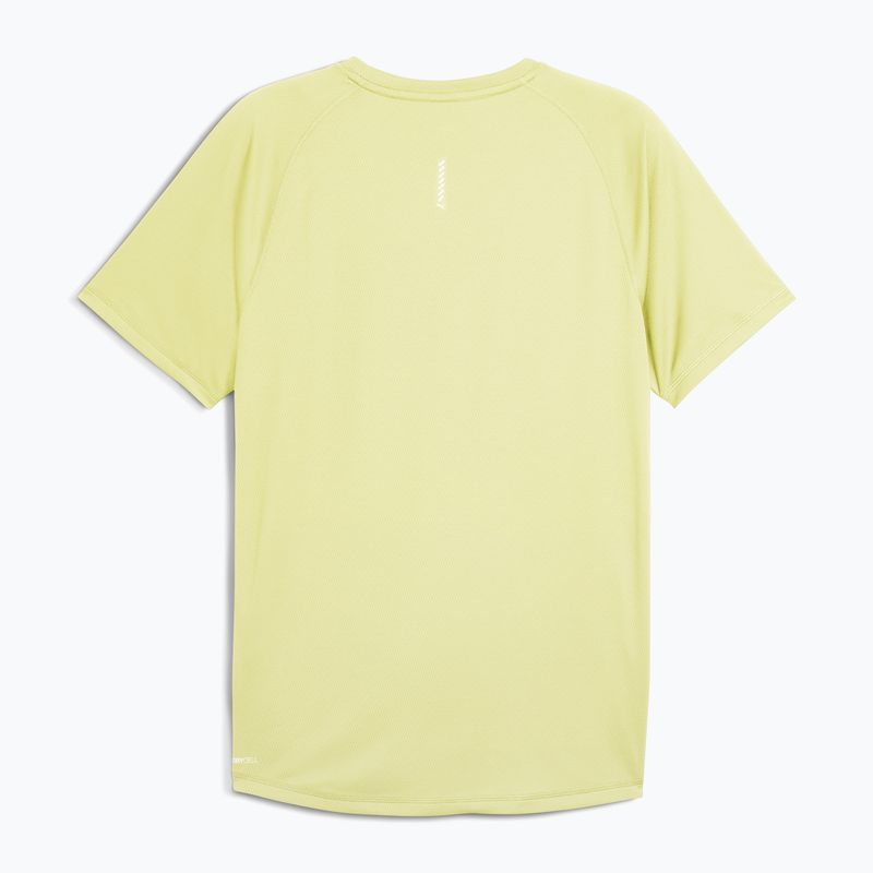 Men's running T-shirt PUMA Run Velocity Tee Poly gold moon 2