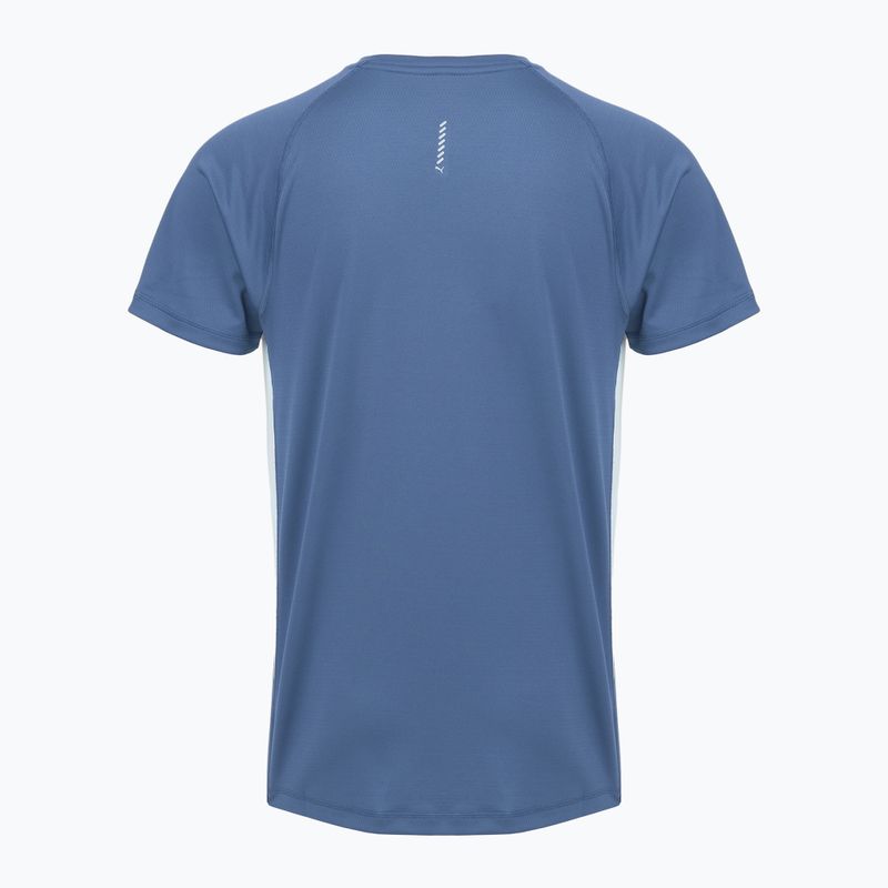 Men's running T-shirt PUMA Run Velocity Tee Poly dark indigo 2