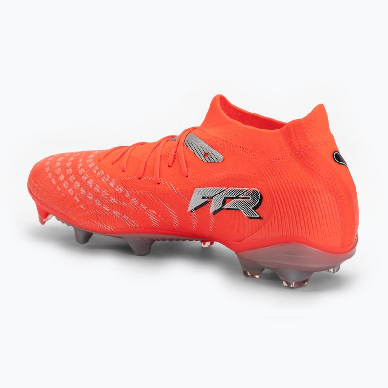 Football boots PUMA Future 9 Fusion FG/AG glowing red/puma white/puma black/puma silver 3