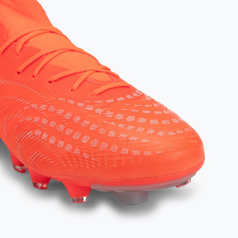 Football boots PUMA Future 9 Match Fusion FG/AG glowing red/puma white/puma black/puma silver 7