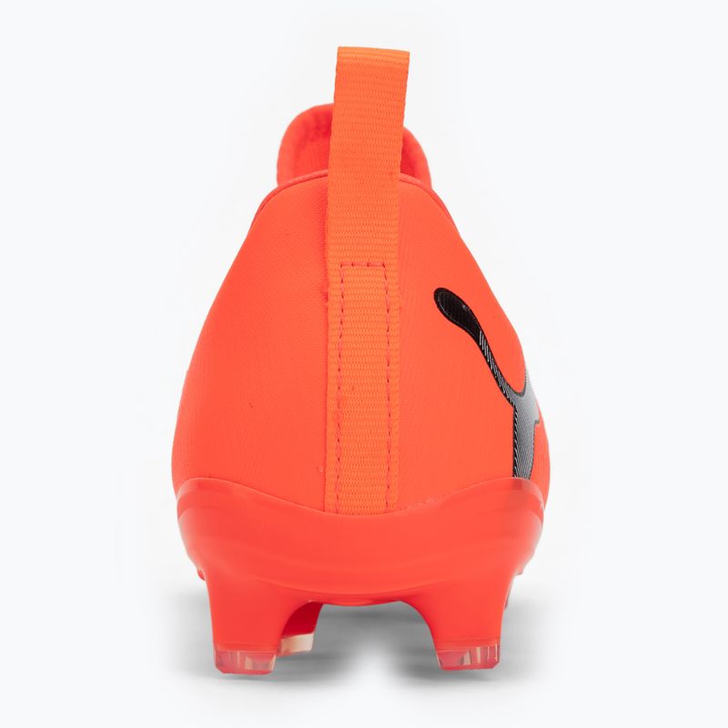 Children's football boots PUMA Future 9 Match LL FG/AG Jr glowing red/puma white/puma black/puma silver 6