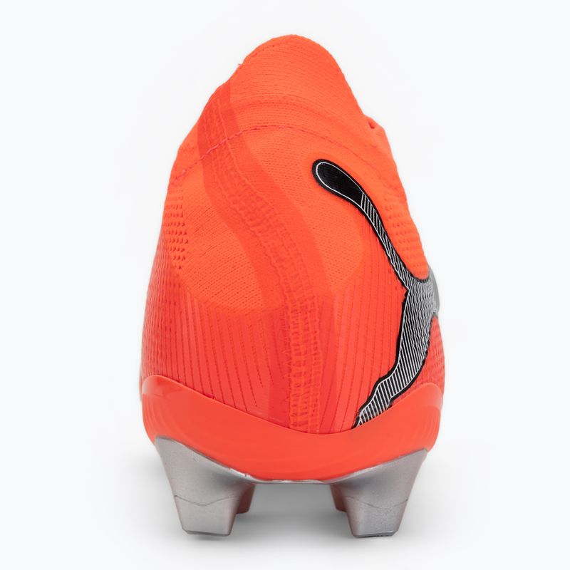 Football boots PUMA Future 9 Ultimate FG glowing red/puma white/puma black/puma silver 6