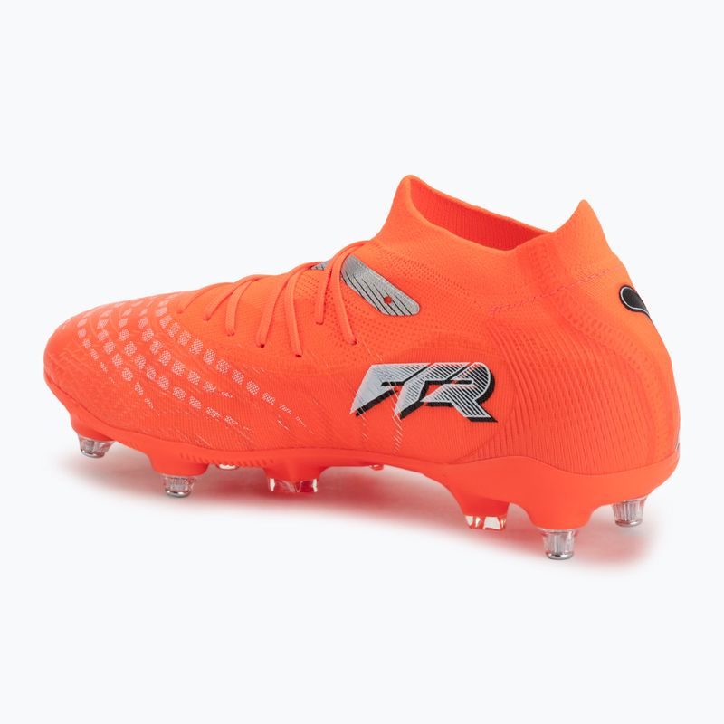 Football boots PUMA Future 9 Match MxSG glowing red/puma white/puma black/puma silver 3