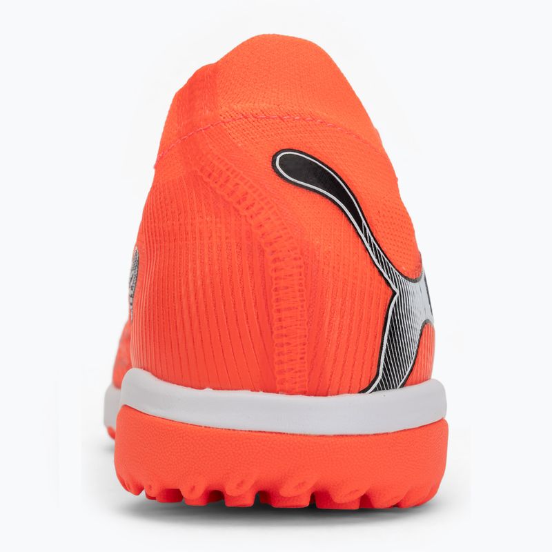 Football boots PUMA Future 9 Match TT glowing red/puma white/puma black/puma silver 6