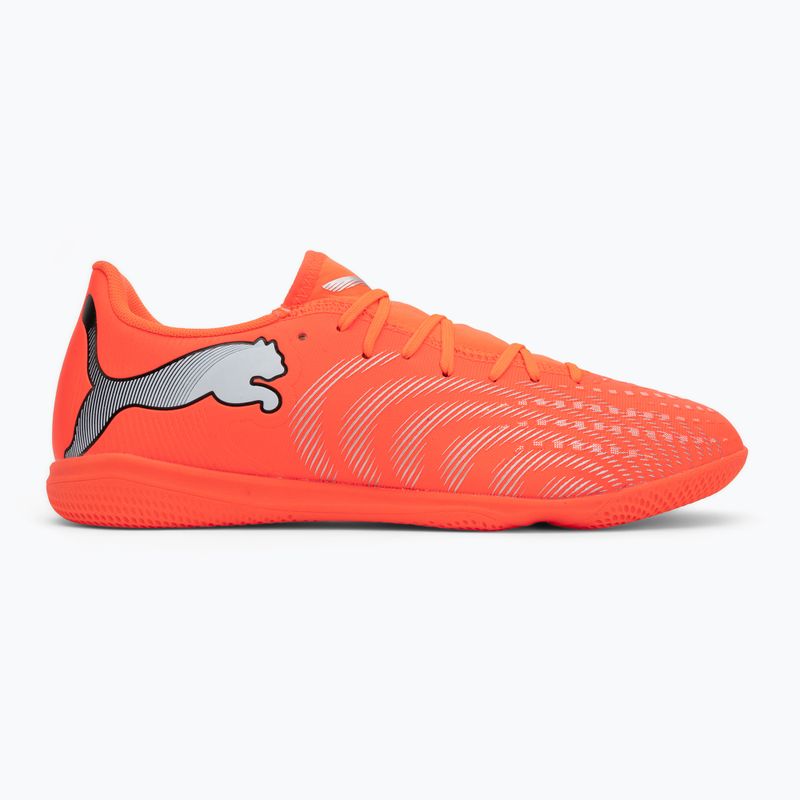Football boots PUMA Future 9 Play IT glowing red/puma white/puma black/puma silver 2