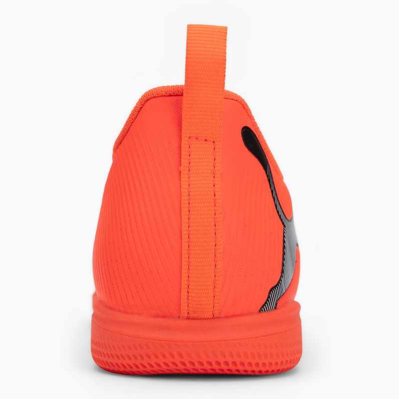 Children's football boots PUMA Future 9 Play IT Jr glowing red/puma white/puma black/puma silver 6