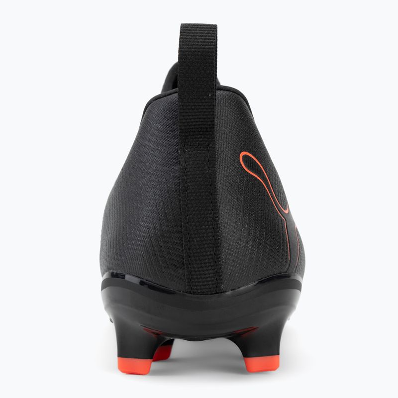 Children's football boots PUMA Future 9 Match LL FG/AG Jr puma black/glowing red/strong grey 6