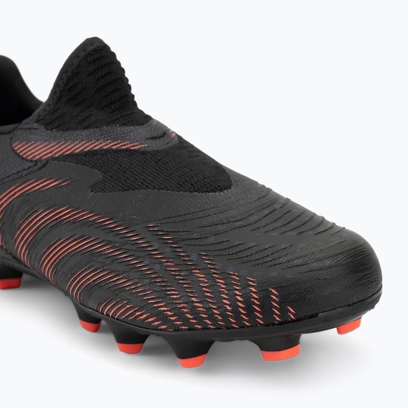 Children's football boots PUMA Future 9 Match LL FG/AG Jr puma black/glowing red/strong grey 7