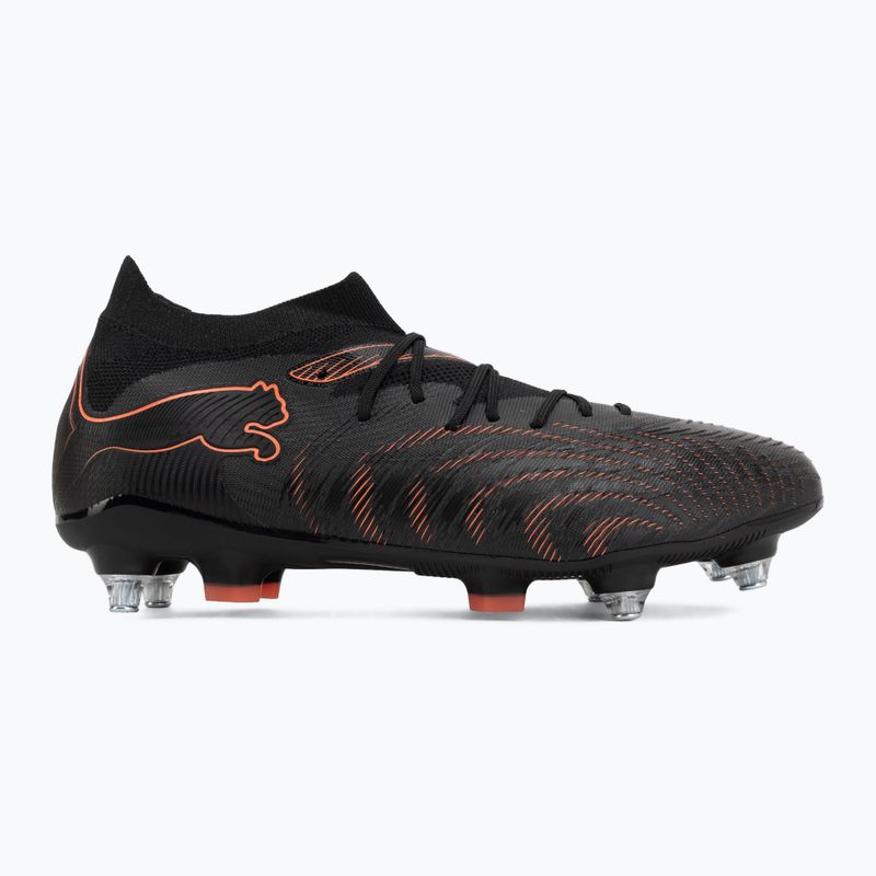 Football boots PUMA Future 9 Match MxSG puma black/glowing red/strong grey 2