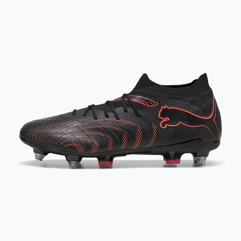 Football boots PUMA Future 9 Match MxSG puma black/glowing red/strong grey 8