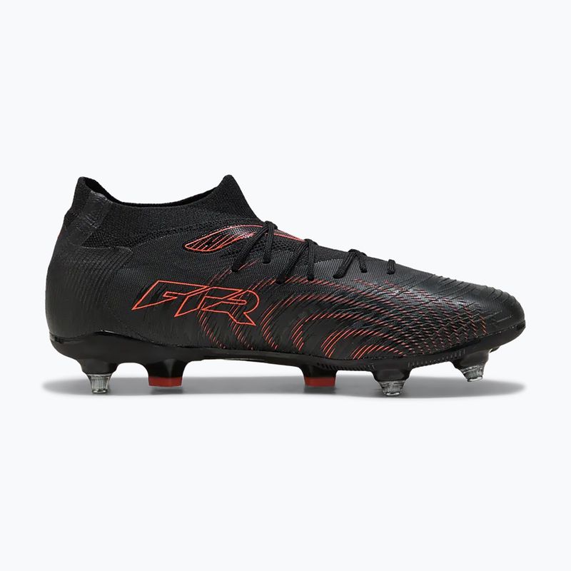 Football boots PUMA Future 9 Match MxSG puma black/glowing red/strong grey 9